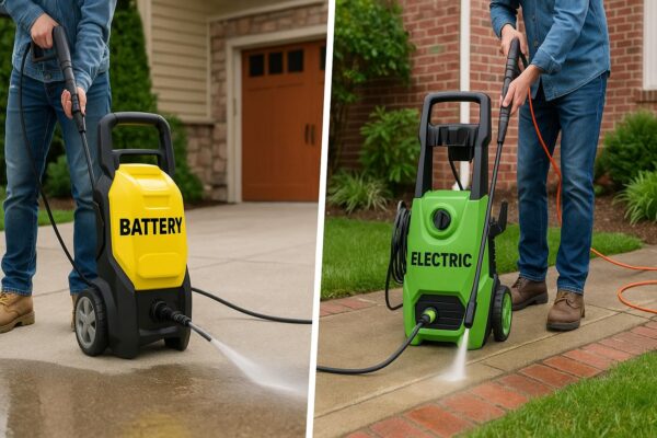 How Do You Choose Between Battery and Electric Pressure Washers? Battery and Electric Pressure Washers