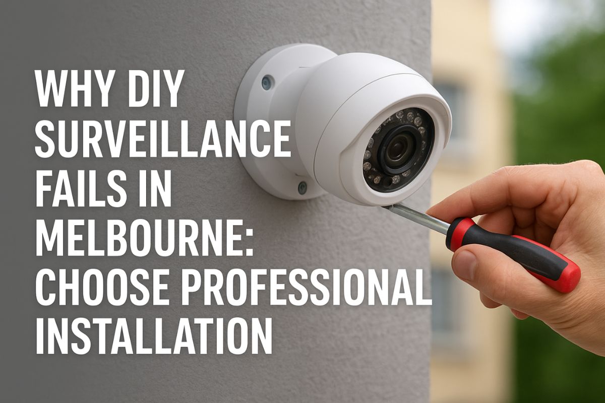 Why DIY Surveillance Fails in Melbourne: Choose Professional Installation